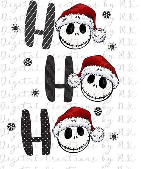 Jack Skellington Santa Hat