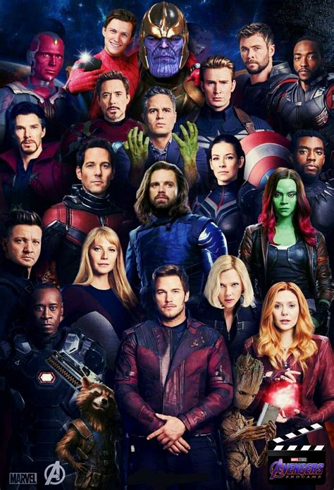 Avengers Endgame Poster - Celebs #avengers #marvel | Superhéroes marvel ...