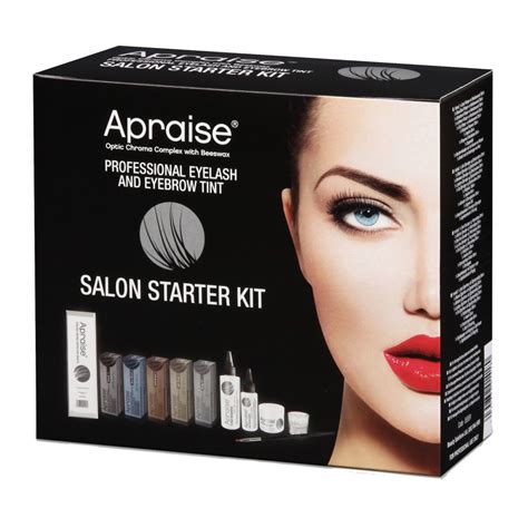 Apraise Professional Eyelash and Eyebrow Tint Salon Starter Kit