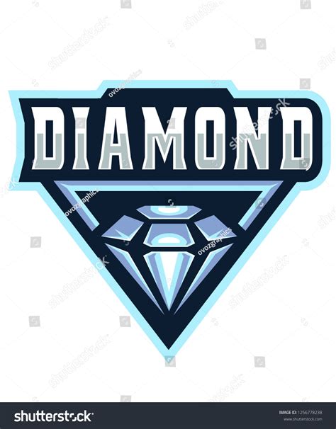 Diamond E Sports Logo Stock Vector (Royalty Free) 1256778238 | Shutterstock