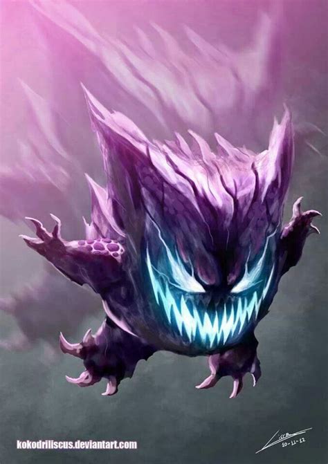 Realistic Gengar | Pokemon, Cute pokemon wallpaper, Pokemon realistic