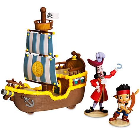 Jake Pirates & Captain Hook figure with Play mat & Ship Set