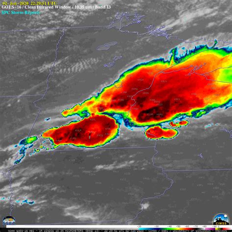 Severe Weather over the Upper Midwest — CIMSS Satellite Blog, CIMSS