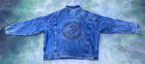 Vintage United States Marine Corps Men's Denim Emboss… - Gem