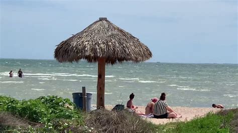 The beach at Rockport Texas - YouTube