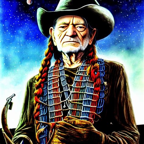 86- Willie Nelson Stardust by NothingIsManual on DeviantArt