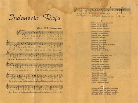 INI NASKAH LIRIK LAGU KEBANGSAAN INDONESIA RAYA 3 STANZA (BAIT) | PENDIDIKAN KEWARGANEGARAAN