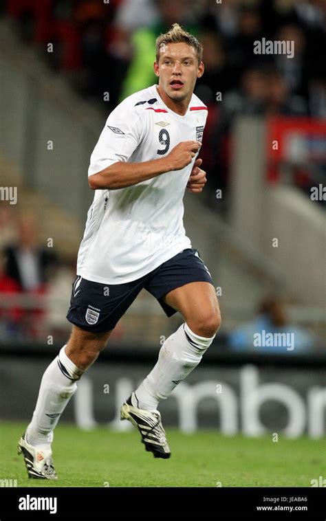 ALAN SMITH ENGLAND & NEWCASTLE UNITED FC WEMBLEY LONDON ENGLAND 22 August 2007 Stock Photo - Alamy