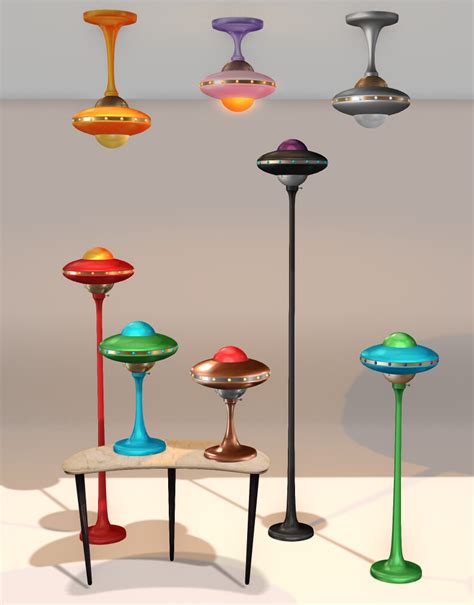 ufo lamps | Lamps for a space age Collabor88! Standing floor… | Flickr