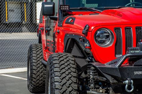 2018-2022 Jeep Wrangler JL Fender Flares Delete Kit Front & Rear by DV8 ...