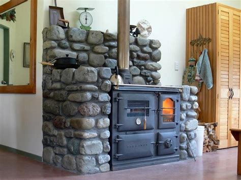 Franklin wood burning stove on Custom-Fireplace. Quality electric, gas ...