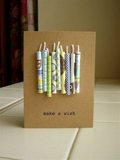 Geburtstagskarten selber gestalten kerzen basteln | Greeting cards handmade, Candle cards, Cards ...