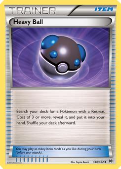 Heavy Ball | XY–BREAKthrough | TCG Card Database | Pokemon.com