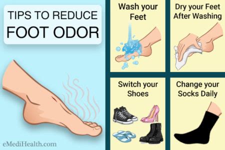 How to Get Rid of Foot Odor - eMediHealth