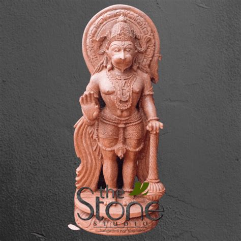 Hanuman statue in standing position Archives - The Stone Studio