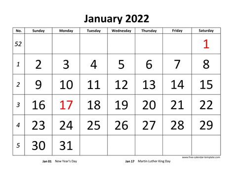 jan ksu euro unt calendar Printable Monthly Calendar 2022 With Holidays daily desk calendar ...