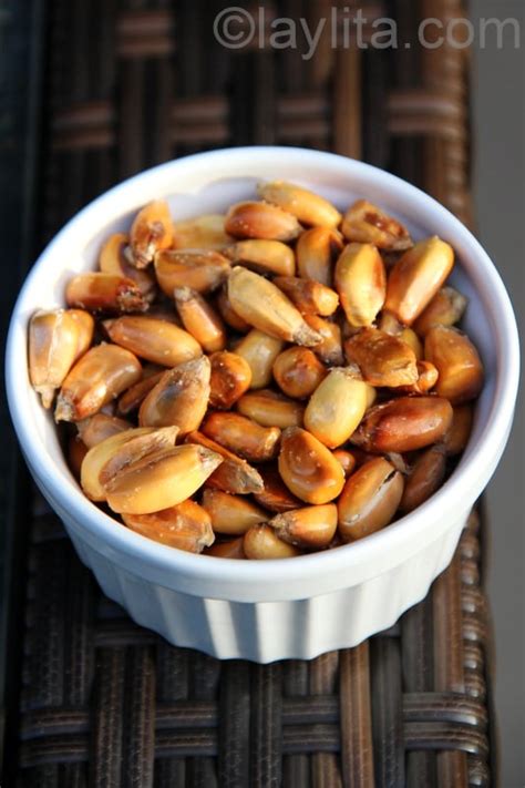 Maiz tostado or South American toasted corn nuts