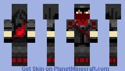 Red Ninja Minecraft Skin