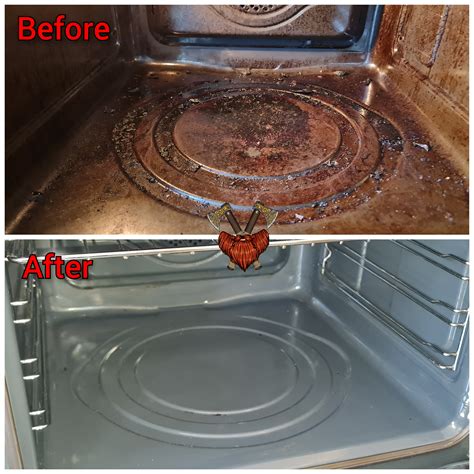 oven cleaning before and after x : r/BeforeandAfter