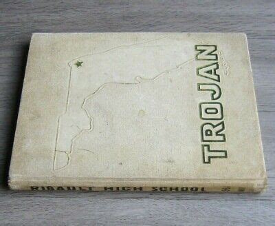 1961 Ribault High School Yearbook Jacksonville Florida Trojan Annual FL | eBay