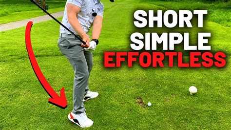 SHORT BACKSWING MOVE! AMAZINGLY EASY GOLF SWING FOR SENIORS! - YouTube