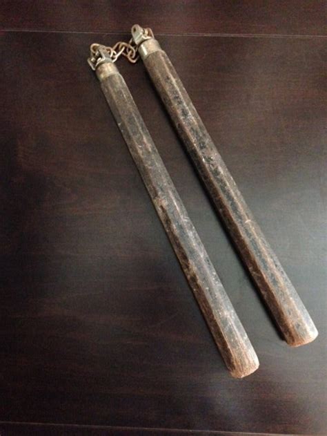 Vintage Wooden Nunchucks | Etsy