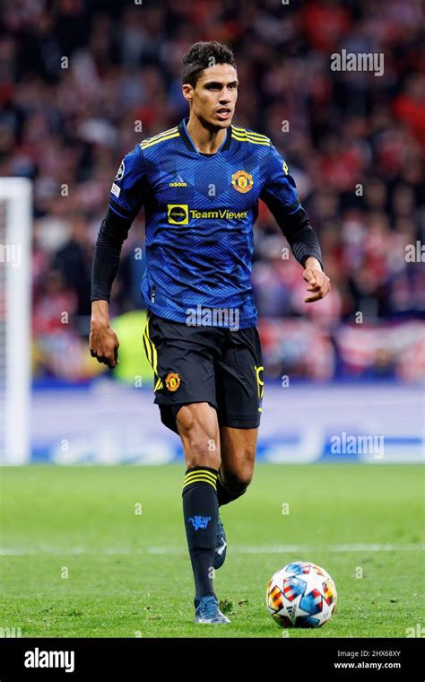 MADRID - FEB 23: Varane in action at the Champions League match between ...