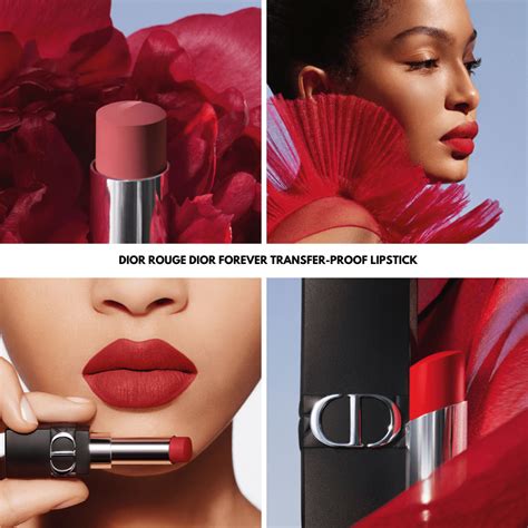 Introducing DIOR Rouge Dior Forever Transfer-Proof Lipstick