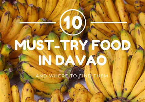 10 Must-Try Food in Davao City (And Where to Find Them) - Escape Manila