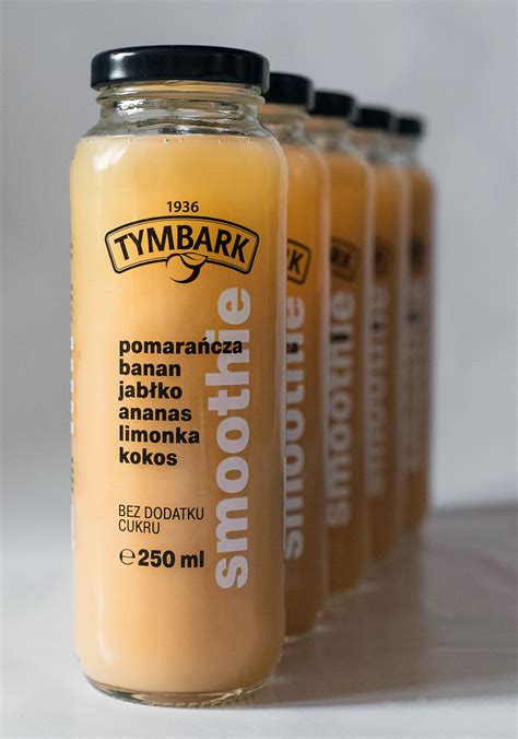 Tymbark smoothie on Behance