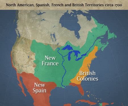 French Settlers In North America