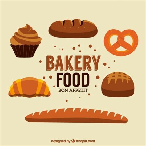 Free Vector | Bakery food pack