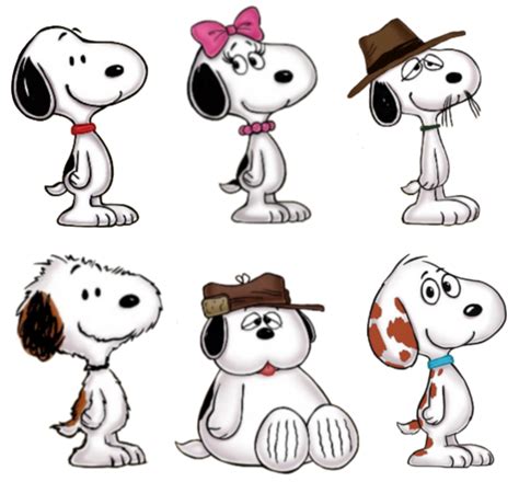 All of Snoopy's siblings. by RexellPaulLopez08 on DeviantArt