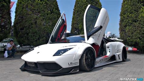 Liberty Walk Lamborghini Murcielago LB-R Power Craft Exhaust SOUND! - YouTube