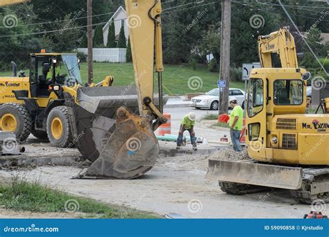 Road construction editorial stock photo. Image of doll - 59090858