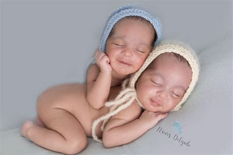 Recién nacidos fotos gemelos prematuros - Nieves Delgado