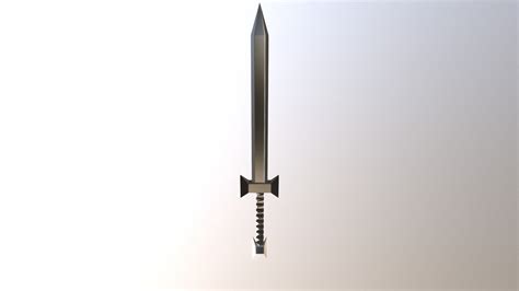 Noob Sword Silver - 3D model by Michael (@m.alhesan) [557c6a8] - Sketchfab