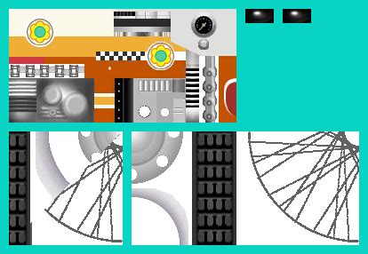 Wii - Mario Kart Wii - Daisy's Mach Bike - The Textures Resource