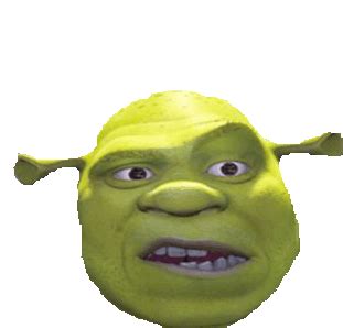 Shrek Face Sticker - Shrek Face - Discover & Share GIFs