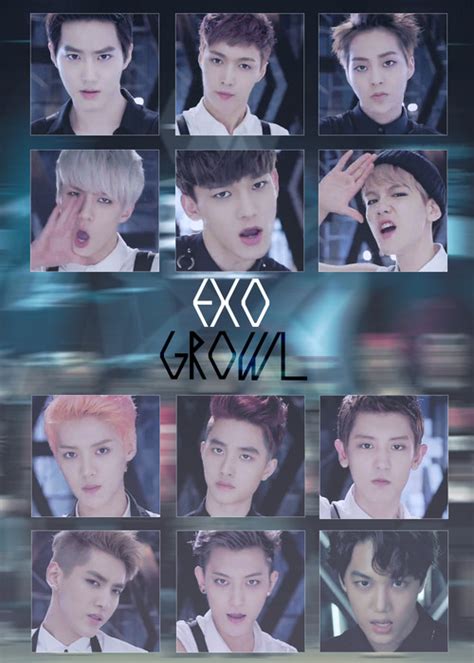 EXO - Growl Teaser - EXO Fan Art (35138537) - Fanpop