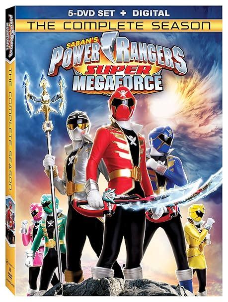 Amazon.com: Power Rangers Super Megaforce: The Complete Season [DVD + Digital]: Andrew M. Gray ...