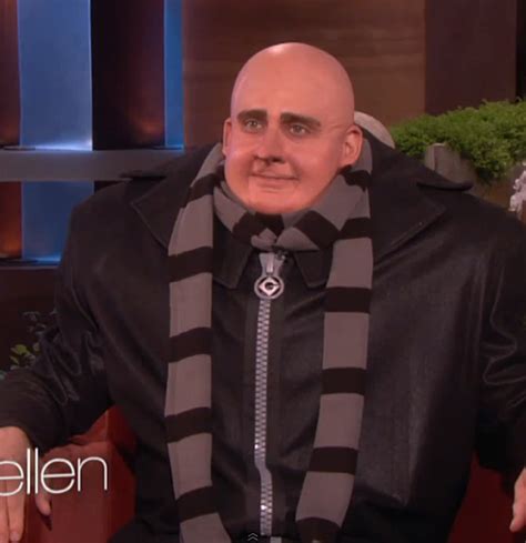 Steve Carell Channels ‘Gru’ For Ellen Appearance!