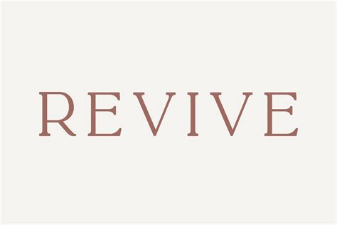 Revive logo – Precise ♥ Modern