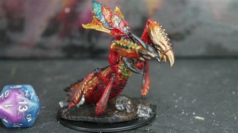 Hand-painted Ankheg Miniature | TTRPG | Mini | DND | RPG — Hawksmoor's Menagerie