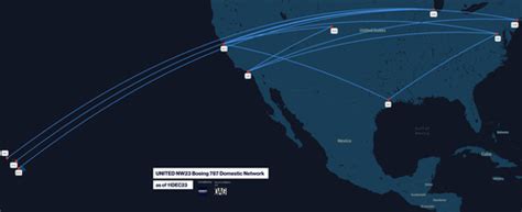 United Schedules Additional Boeing 787-8 Domestic Routes in NW23 ...