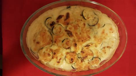 Courgette gratinada | Sonhos na cozinha