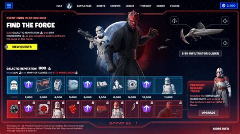 Fortnite Star Wars 2023 Find The Force rewards and challenges - iGamesNews