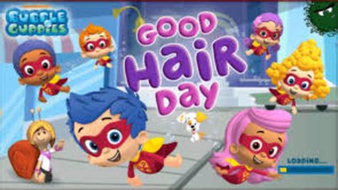 Bubble Guppies Good Hair Day Game - Nick JR - YouTube