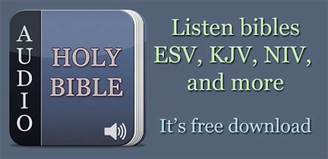 Audio Bible for PC Windows or MAC for Free