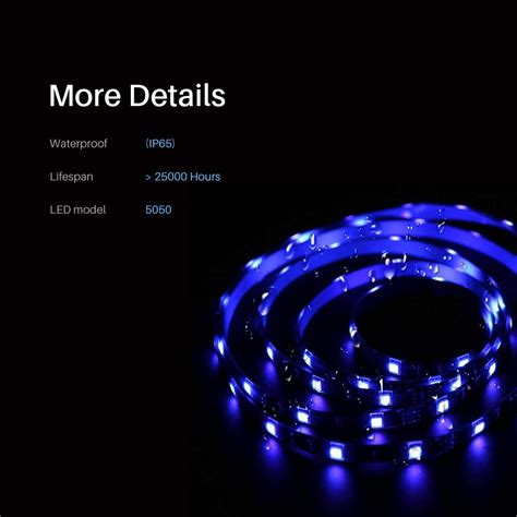 LED Strips Lights 5M,SONOFF Smart WiFi Dimmable Light Strip with Timer,16 Million Colours ...